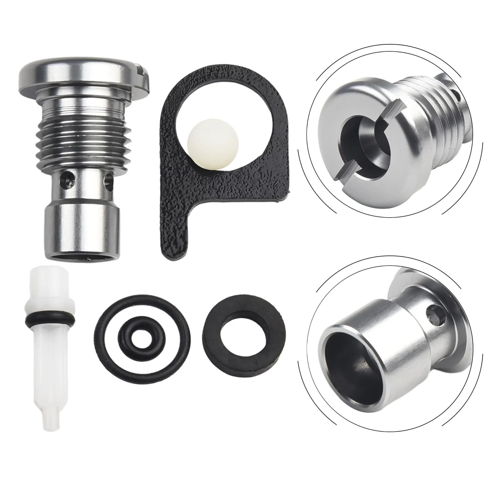 Części zespołu spustu Plastik Sp - P2 Zespół zaworu spustowego Tuleja zaworu spustowego 1 zestaw Gwoździarki do rama SP-P2