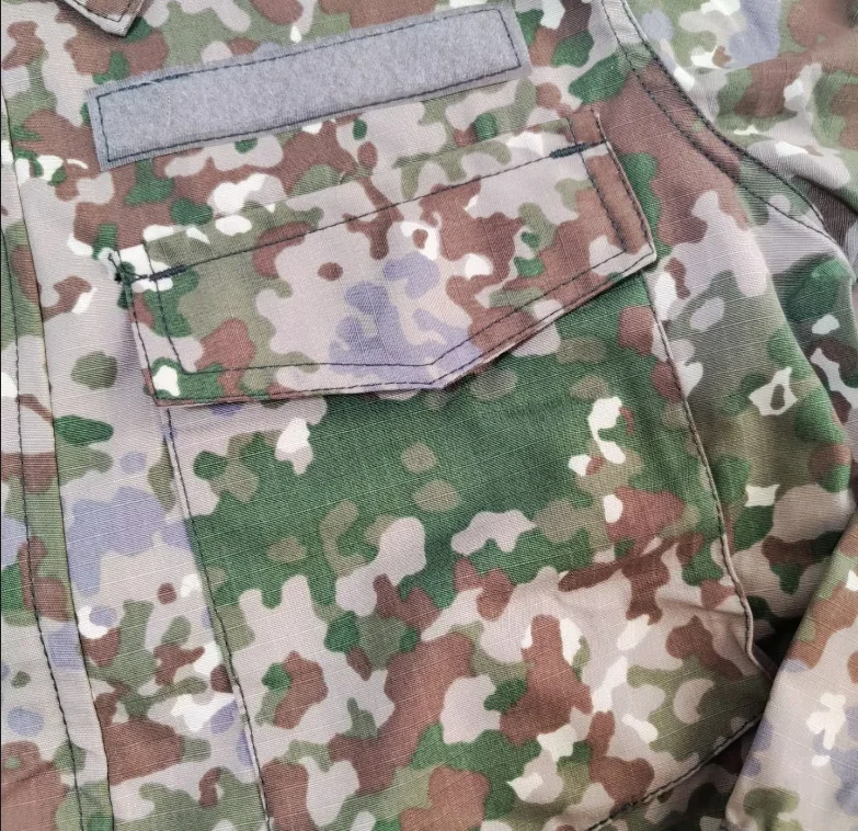 German Flecktarn Multitarn Camouflage Uniform Man Spring Suit Include Jacket Pants All Terrain