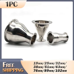 OD 19-38 SS304 Stainless steel health food grade Tri Clamp Ferrule Reducer Weld  Reducer Pipe Connector  Pipe Fitting Tri Clamp