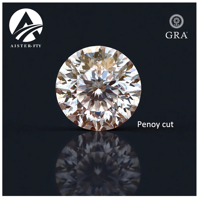 

New Cut Peony Cut Moissanite D Color VVS1 Loose Stones 0.5-5.0ct Moissanite Stone With GRA Certificate for Jewelry Making