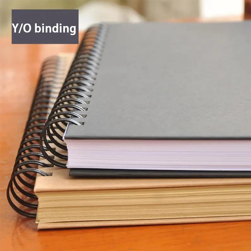 A5 Spiral Notebook Diary Custom Design DIY Gift Customized Logo Cover A4 Printing Service