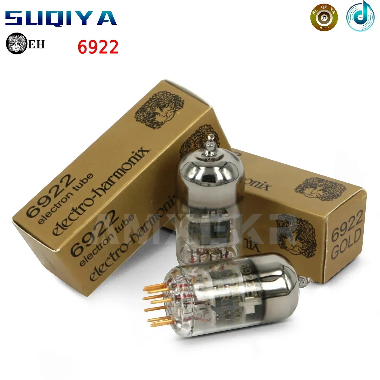 

SUQIYA-Russia Electro-harmonix EH 6922, предусилитель, вакуумная трубка, золотой штифт ECC88 E88CC 6DJ8 6N11, ламповый HIFI аудиовакуумный ламповый усилитель