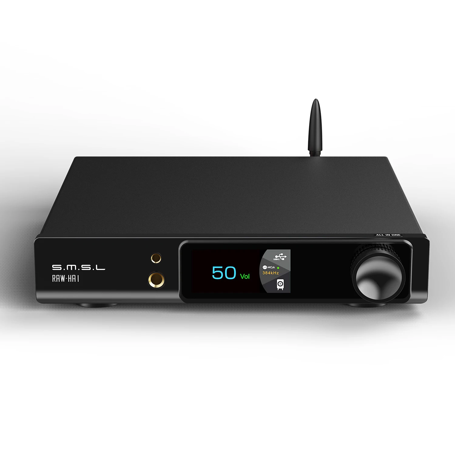 SMSL RAW-HA1 Power Amplifier MQA MQA-CD XU316 32Bit/768kHz DSD256 BT5.1 Support LDAC APTX/HD SBC AAC