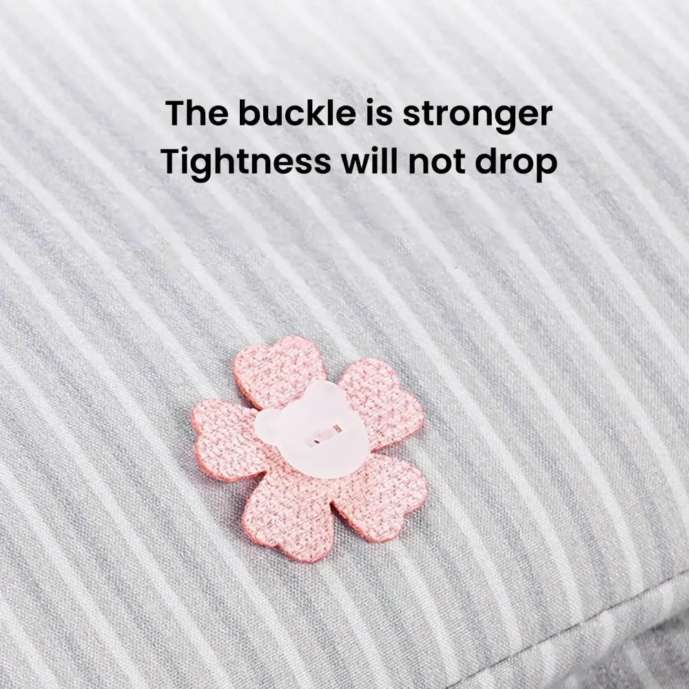 Non-slip Stitchy Quick Clothing Fixer Bed Sheet Easy To Use Clothing Quilt Fixer Bear Buckles Fastener Clip Sewing Fixer