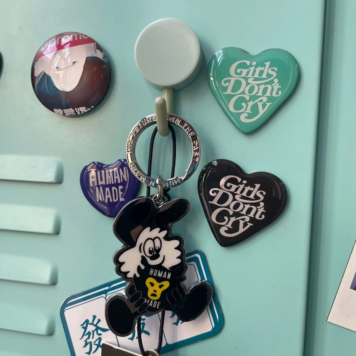 human-made-heart-keychain-bag-charm-nigo-streetwear-gift-for-men-women