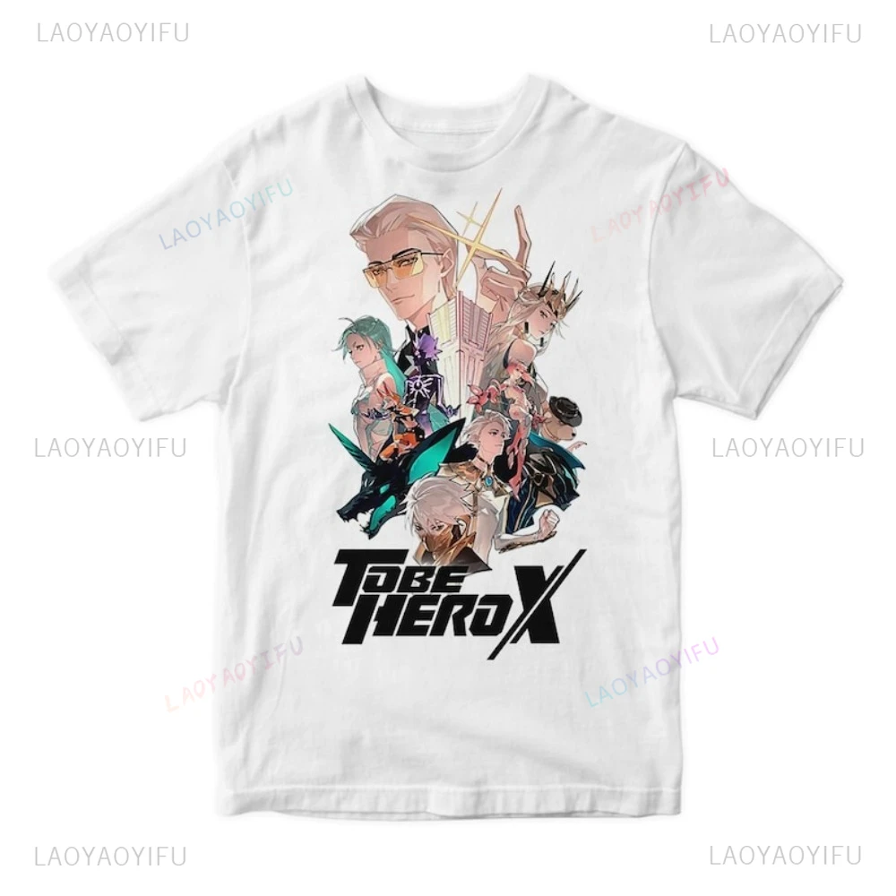 To Be Hero X Art Wallpaper Anime Poster Graphic Printed Otaku T-Shirt Japan Anime Cosplay Casual Fashion Loose Harajuku T Shirt