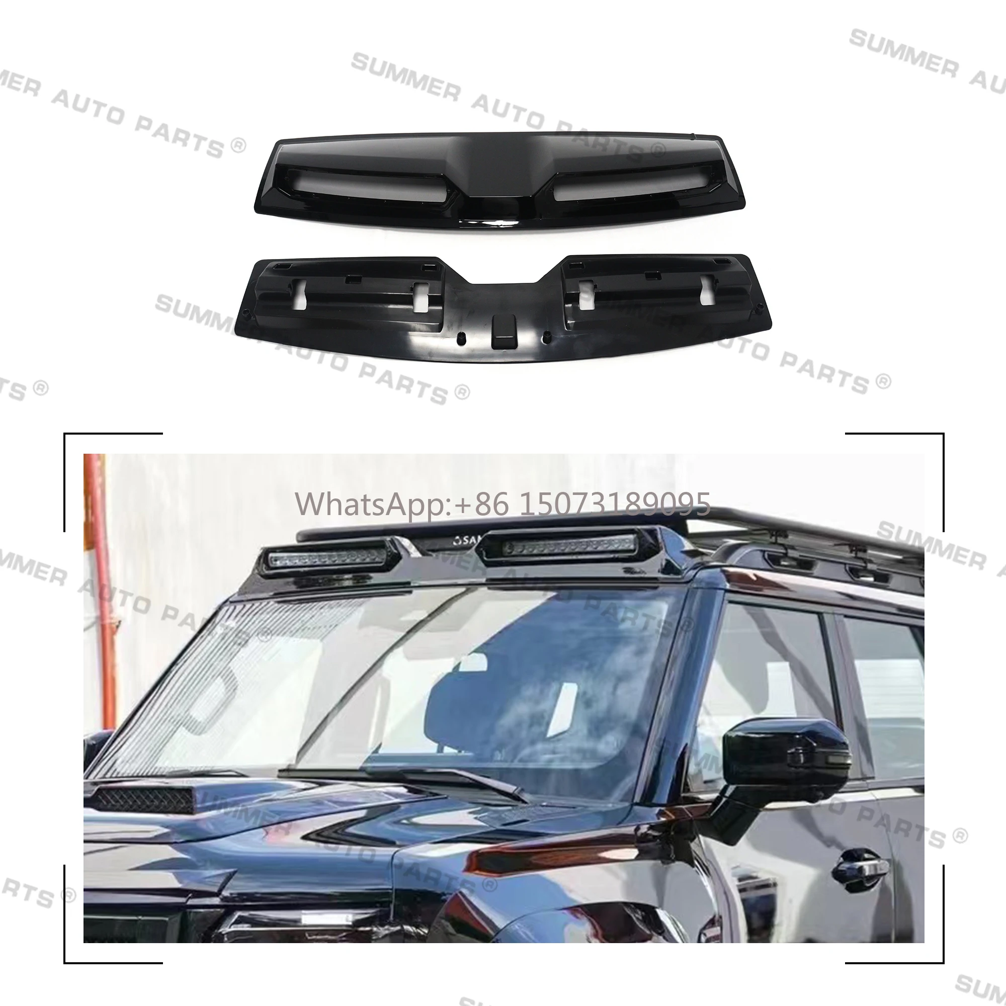 

Car Exterior Accessory 2Lens Type Spotlight Abs Front Car Roof Lights for Jet T2 Roof Light