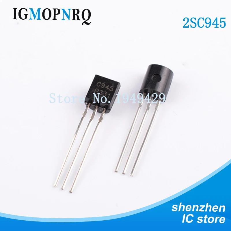 100 teile/los c945 2 sc945 Triode bis-92 50V/0,1 A/0,5 W/250MHz Großhandel elektronisch