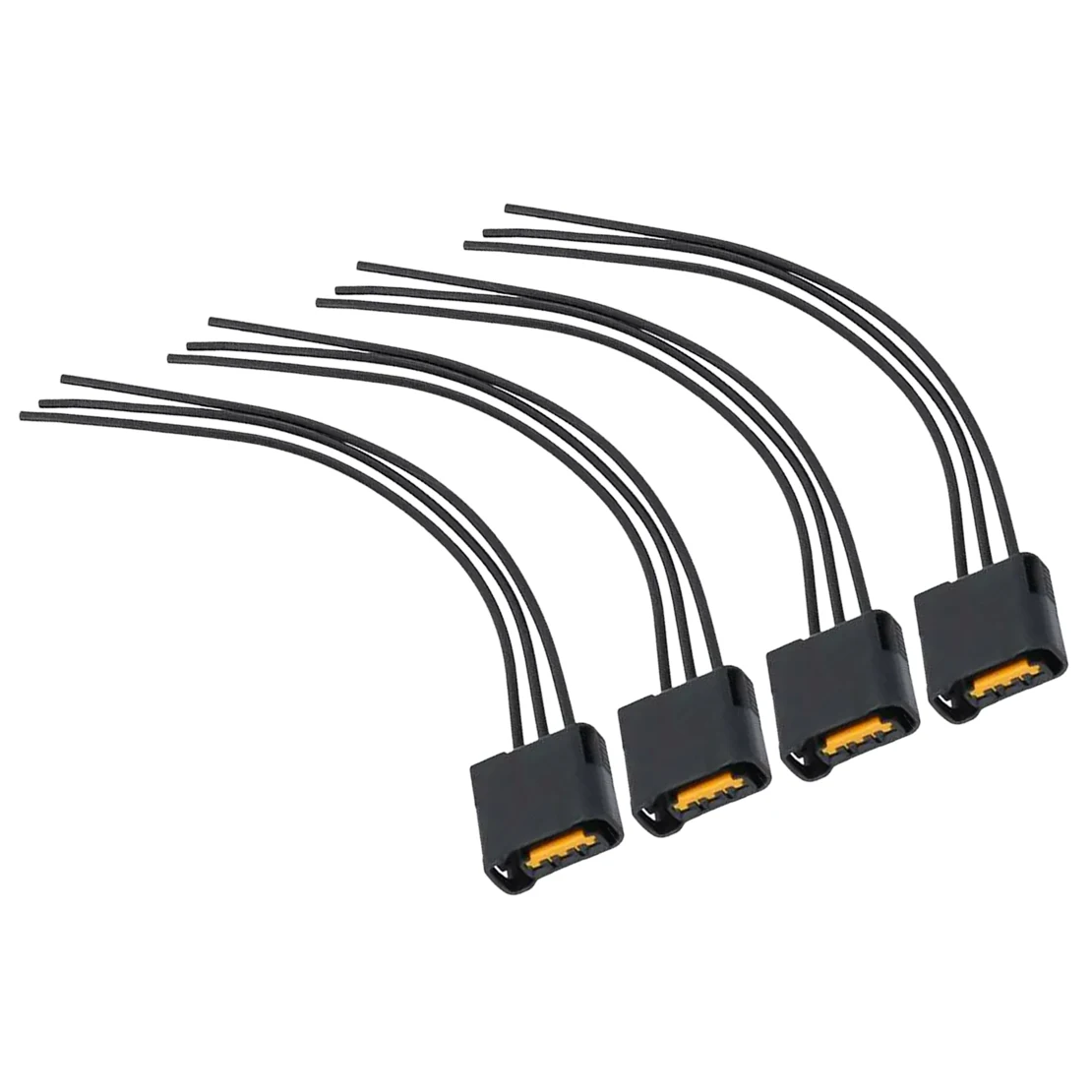 4pcs Ignition Coil Connector Plug Fit For Subaru Tribeca Legacy Outback Tribeca Forester Impreza Legacy Outback Saab 9-2X Aero