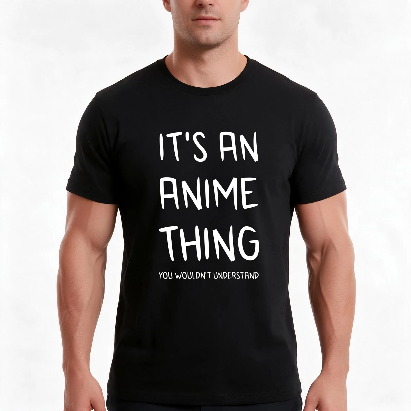Anime Lovers TShirts Gifts for Men and Women - It's an Anime Thing You Wouldn't Understand T-Shirt Summer Casual Cotton Tee