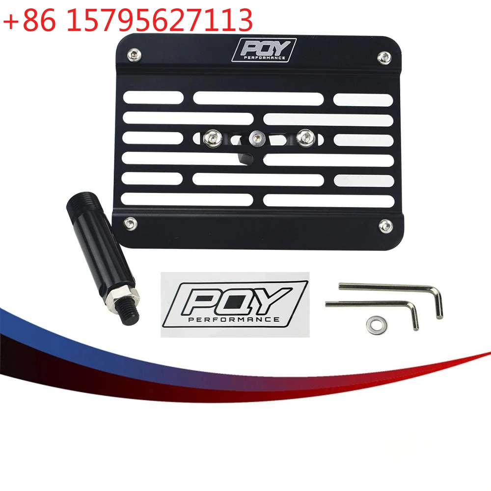 Automotive modified aluminum alloy multi-angle tow hook license plate holder tow for LEXUS ES 2007-UP