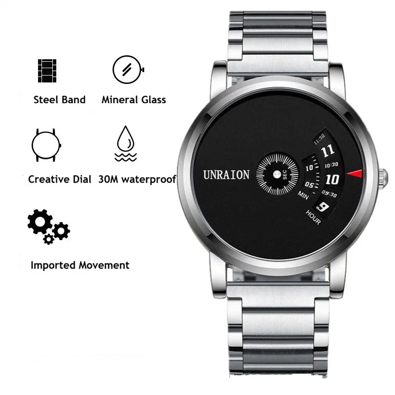 Men's Automatic Movement Quartz Watch Non‑Mechanical Ultra‑Slim Korean Style Student Wristwatch Casual Male Analog Wrist Watch