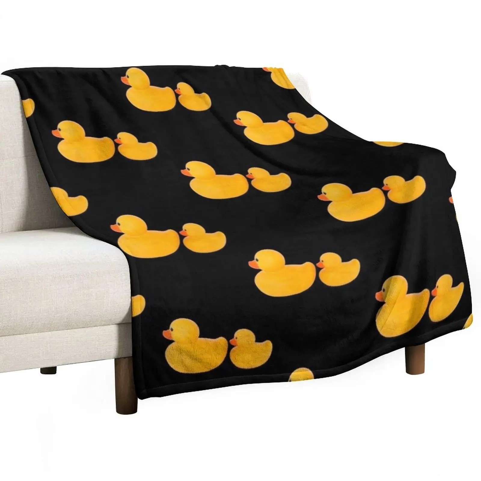 

Rubber ducks Throw Blanket Luxury Designer Blanket Blanket Luxury sofa