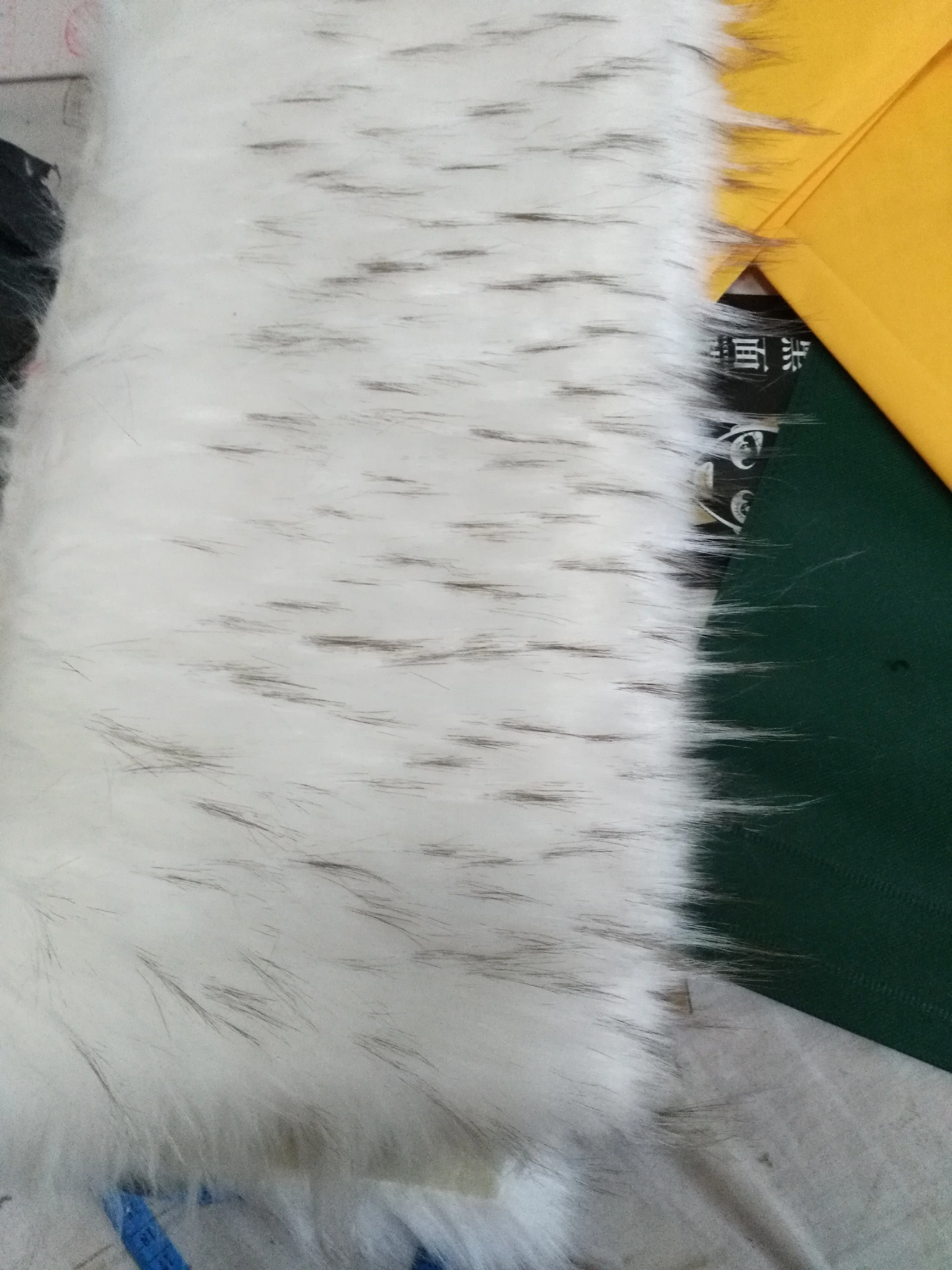 High-grade faux fur,imitation raccoon plush fabric,clothing shoes cap wool collar fabric,80cm*20cm/PCS