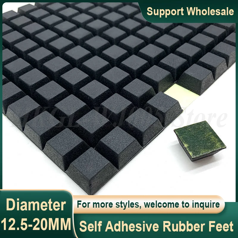 

Self Adhesive Rubber Feet Furniture Leg Feet Protector Pad Round/Square Shock Absorber Feet Pad Leg Pad For Furniture/Equipment
