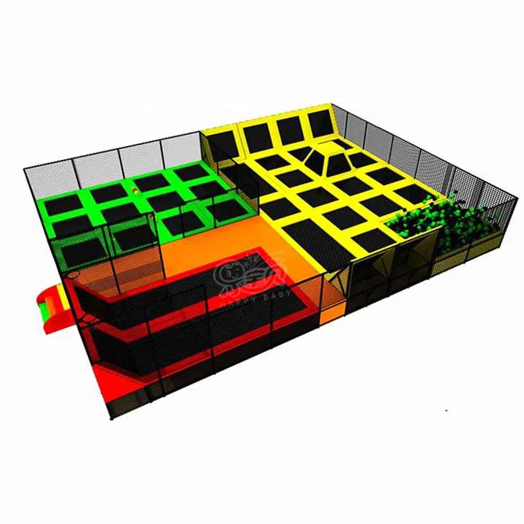 One-Stop Solution Children Sport Entertainment Center Park Commercial Indoor Trampoline Park Equipment for Kids