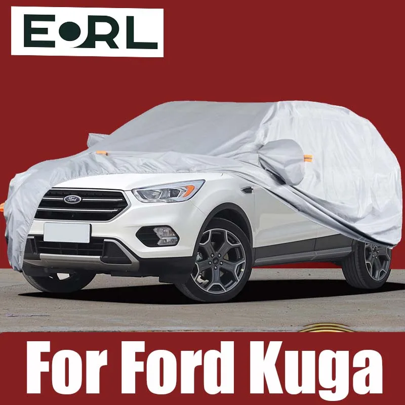 

Full Car Covers Outdoor Sun Anti UV Rain Snow Dust Protection Oxford cloth Cover For Ford Kuga MK1 MK2 2010 to 2021 Accessories