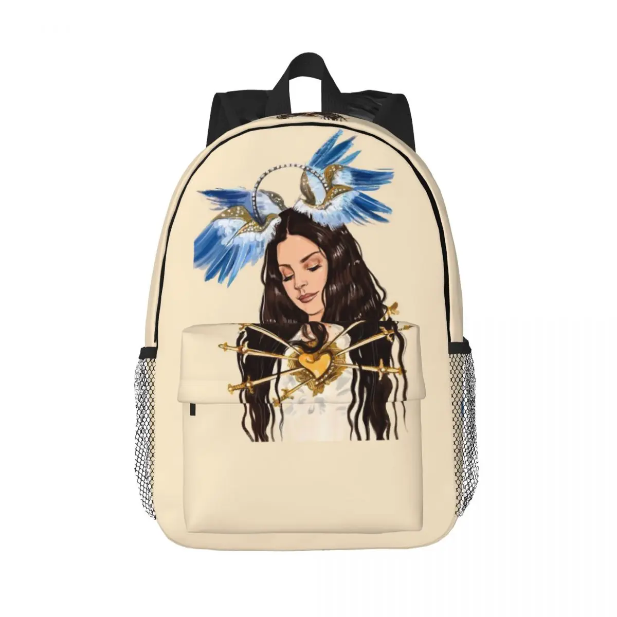 

Lana Del Reys Hip Hop Singer Backpack Hot Sale Daypack Large Capacity Boys Girls BookBag Shoulder Bags for Men Women School Bag