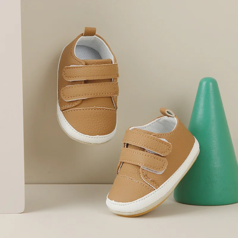 Mannelijke Baby Wandelschoenen Lente En Herfst Nieuwe Enkele Schoenen Magische Zachte Bodem Antislip Vrouwelijke Baby Indoor Babyschoenen