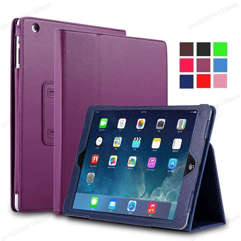 For IPad 9.7 5th 6th 10.2 9th 8th 7th 10th Generation Case PU Leather Stand Cover for IPad Air 1 2 3 4 5 Pro 11 2024 2021 Funda