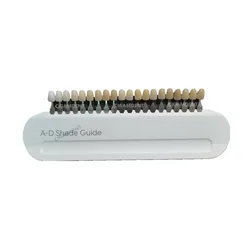 1Pcs Dental Porcelain Teeth Denture Teeh Color Shade Board Guide Vivadent ND1-9 Abutment 20/16Color