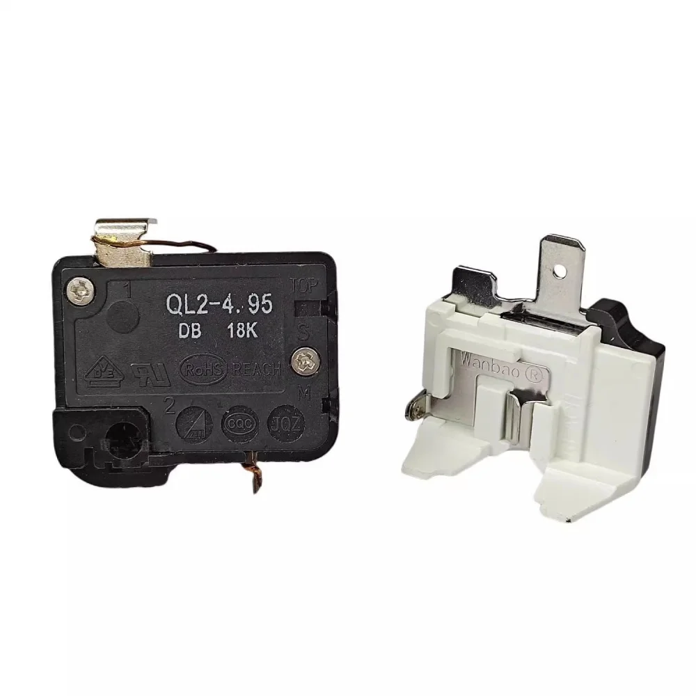 starter+butterfly protector For refrigerator display freezer heavy hammer starter QL2-4.95 starter series overload thermal prote