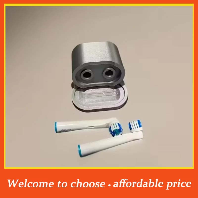 VP 1Pcs new Plastic Bathroom Countertop Organizer Electric Toothbrush Head Mini Storage Box Electric Toothbrush Head Holder