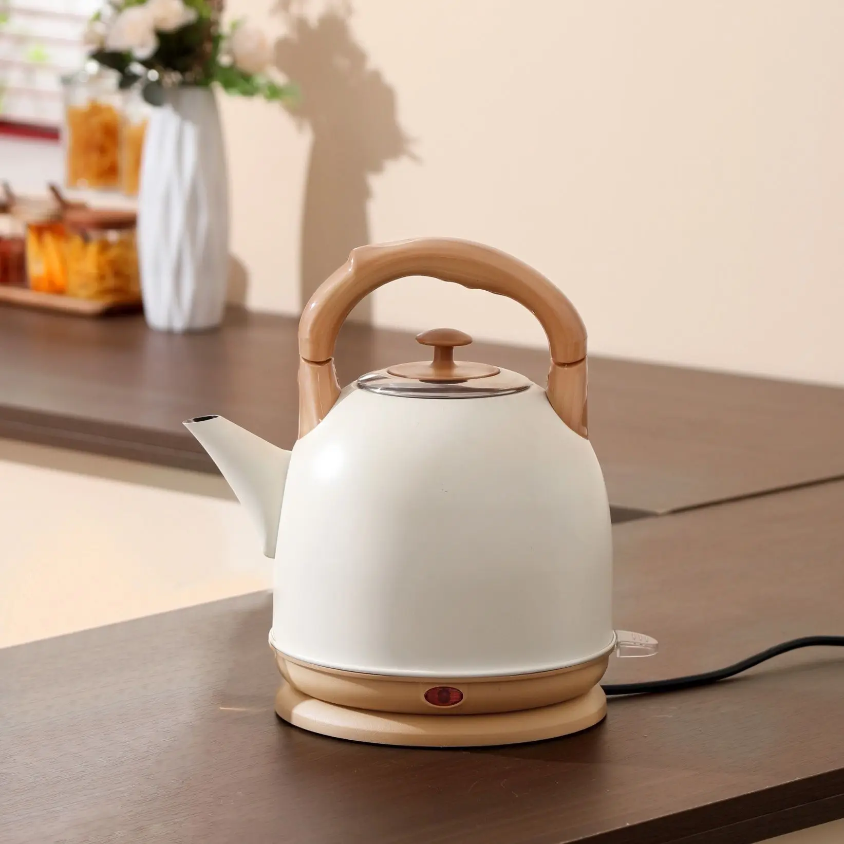 304 Thickened Stainless Steel Electric Kettle  Large Capacity Household Commercial Split Base Quick Heating Automatic Power Off