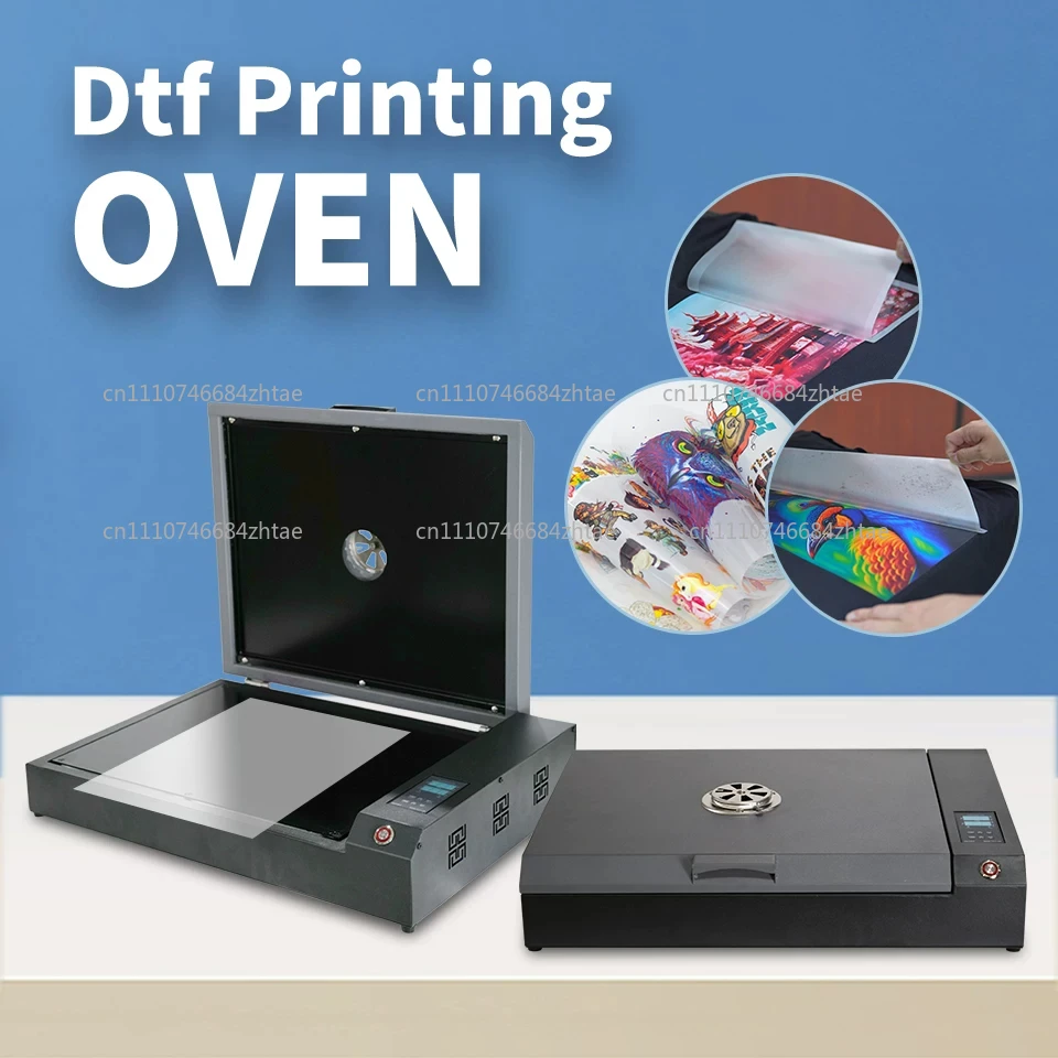 【Best-selling】A1 A2 A3+ Desktop DTF Oven Machine Semi-Automatic Pet Curing Heat & Drying DTF Oven for A3 Film for Cloth Pr