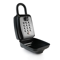 Key Box Wall Mounted Large Box Secure Waterproof Outdoor Box With 12 Code Rustproof Weatherproof Heavy Duty