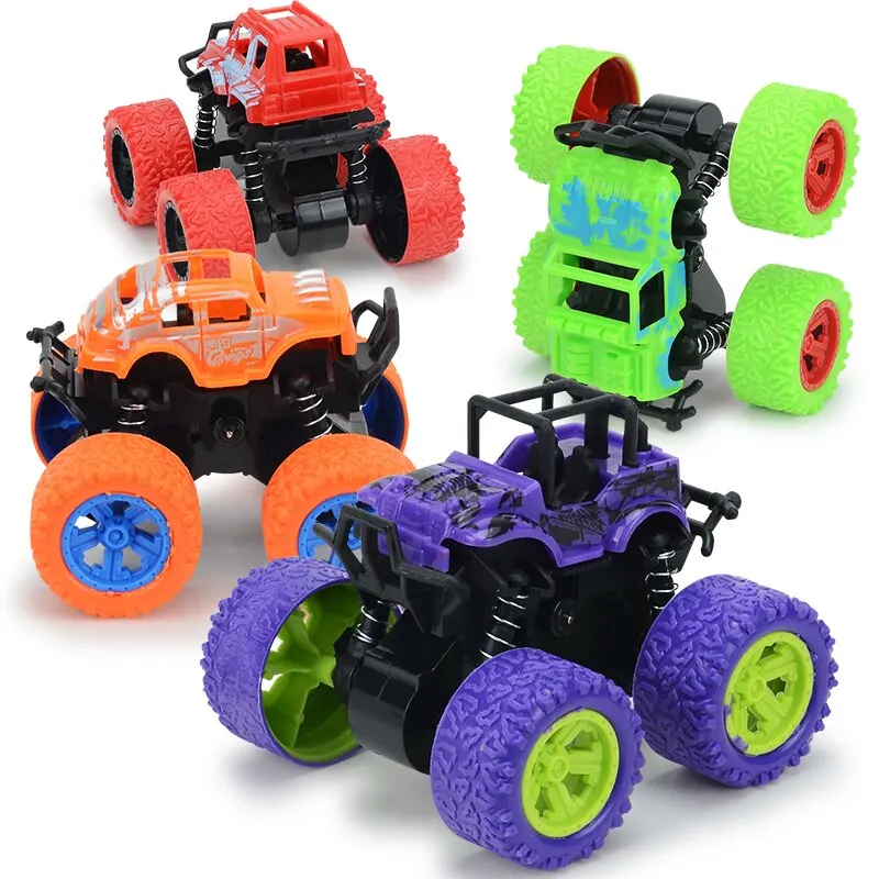 Monster Trucks Toys for Boys.Pull Back Cars.Friction Powered Toys Cars for Toddlers as Gifts for 3+ Years Old.