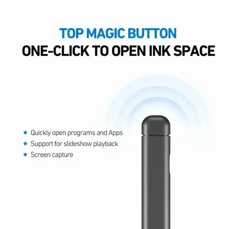 Digital Slim Pen 2 compatibile con Microsoft Surface Pro 10/11 4096 Pressure Palm Rejection (SOLO penna)