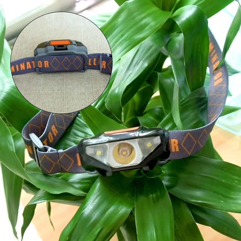 MNFT 1Pcs Outdoor Sport Notfall Scheinwerfer LED Weiß Licht Scheinwerfer für Angeln Camping – Detail 8