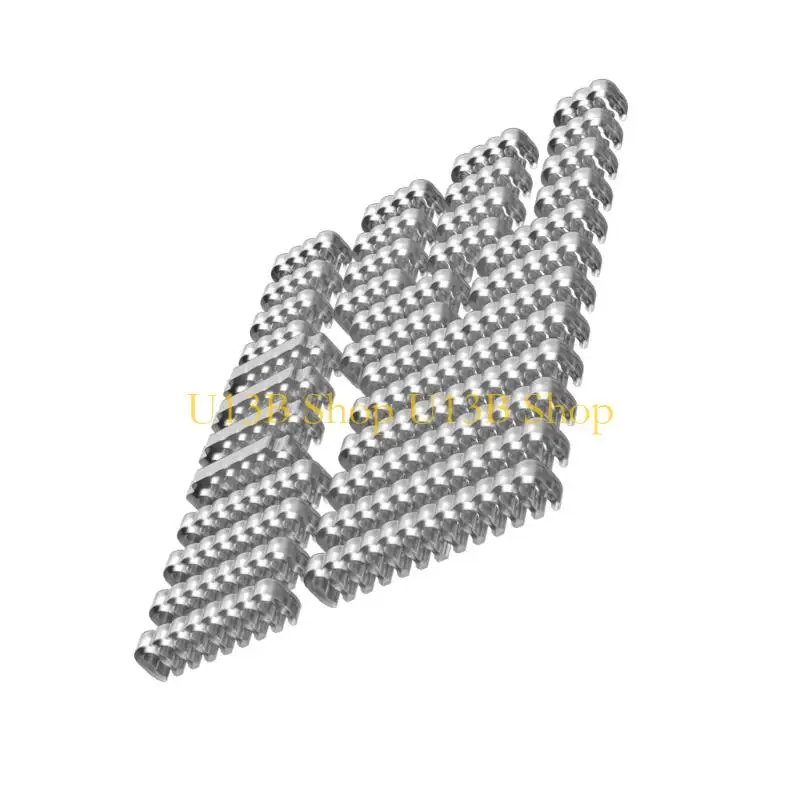 U13B Computer Cord Manager Grip For 2.0-2.4mm Cables Combs 34pcs