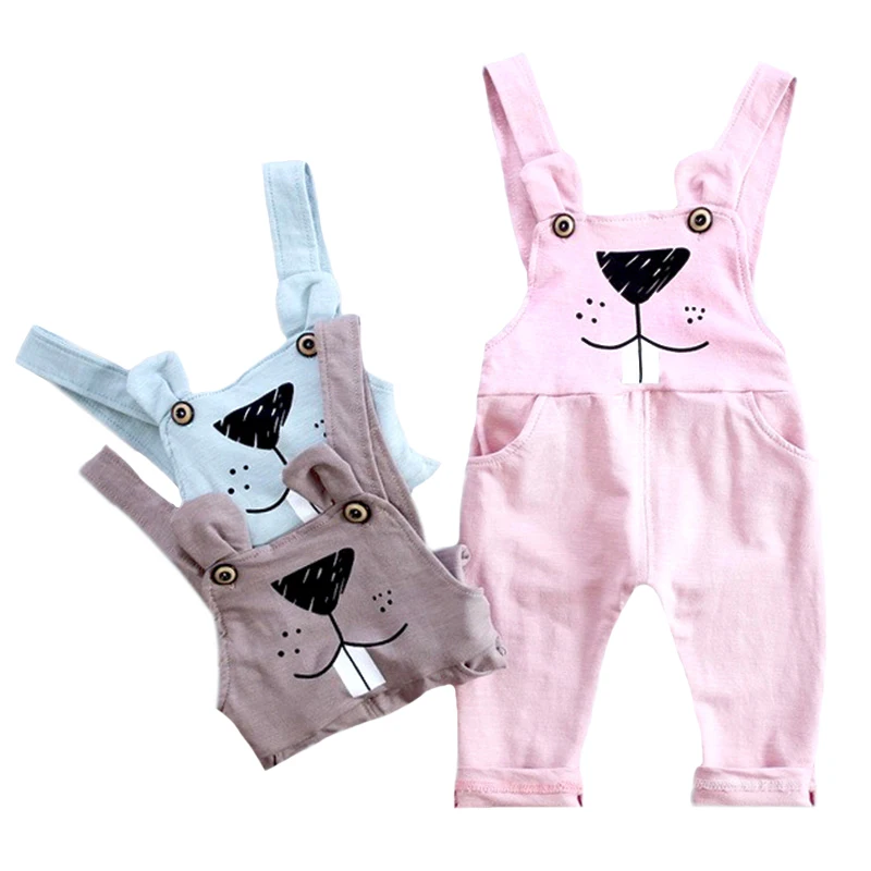 

Lawadka Spring Autumn Cartoon Baby Boys Girls Overalls Pants Cotton Casual Jumpsuit For Kids Pants 2022 New Toddler Trousers