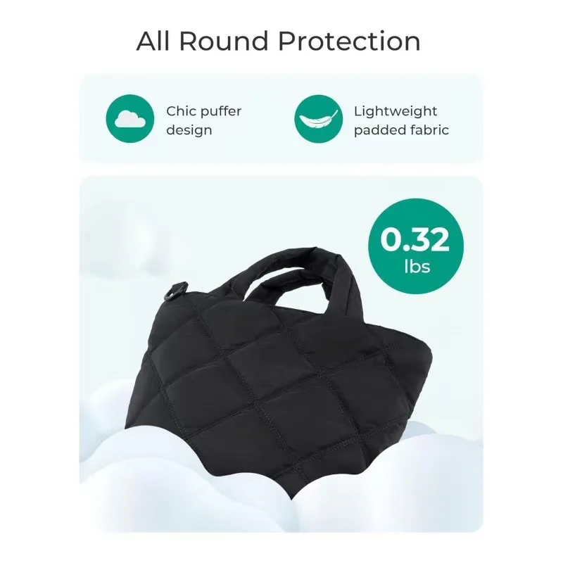 حقيبة ظهر شبكية قابلة للنفخ، حقيبة ظهر صغيرة لتنظيم حقيبة اليد للنساء