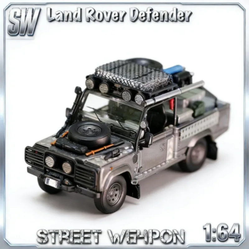

SW 1:64 Tomb Raider Police SUV Pickup Truck, Cast Alloy Car Model, Boys' Gift, Adult Collection Decorative Item.