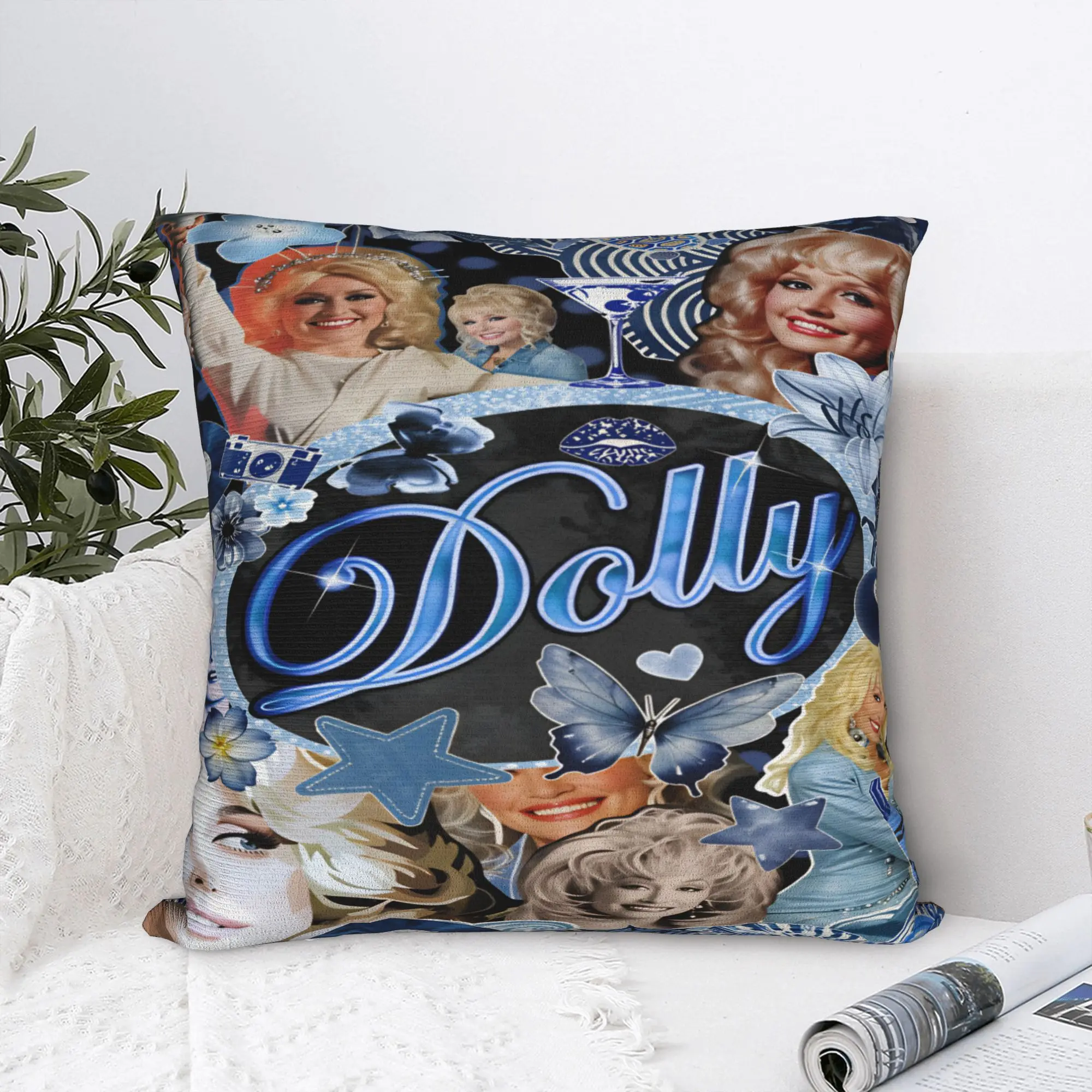 RIP Dolly Parton Pillow Case  Soft Pillow Cover For Living Room Sofa Novelty Cushion Cover