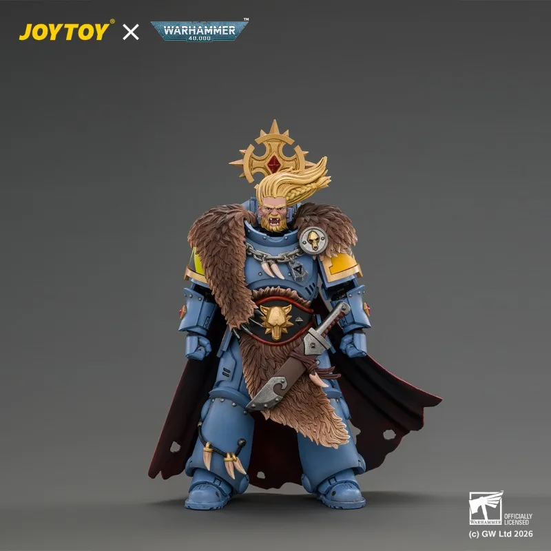 Pre-order JOYTOY Warhammer 40K Space Wolves Wolf Guard Battle Leader 1/18 Scale Collectible Action Figure, Shipment in November