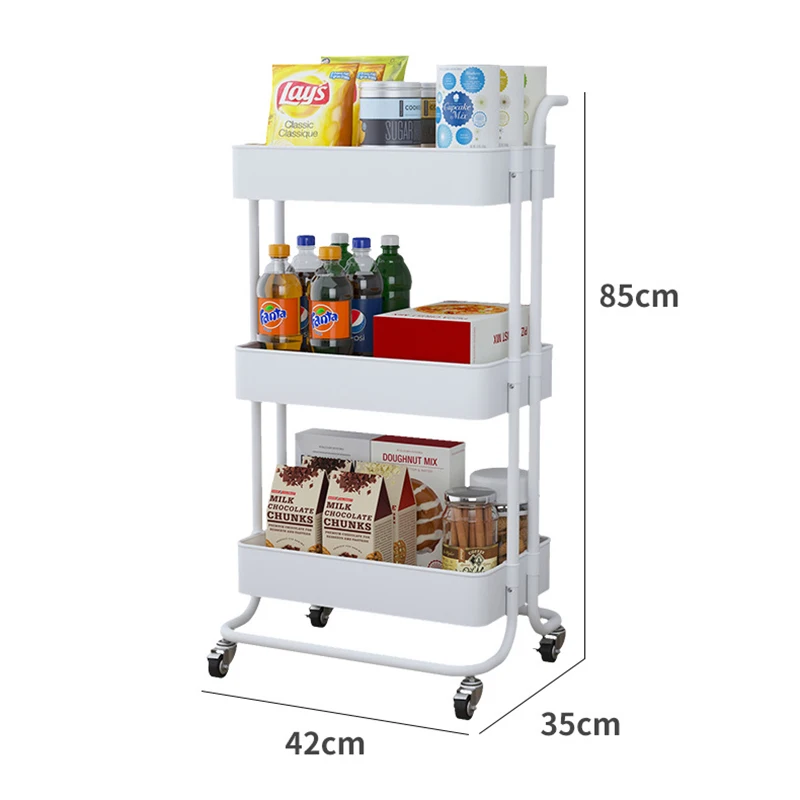 Simplicity Iron Trolley Auxiliary Cart Aesthetics Salon Food Serving Barber Hairdressing Furniture Beauty Muebles Belleza Spa