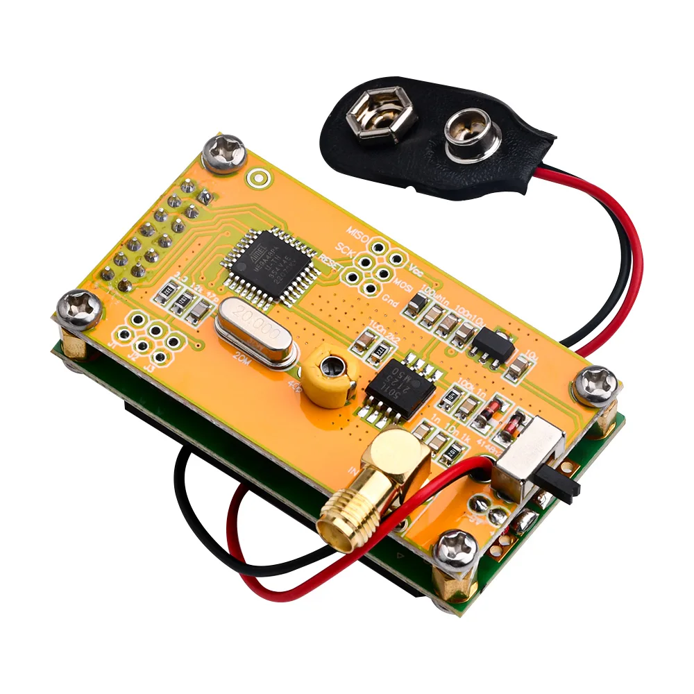 RF1-500MHz / 1MHz-1.2GHz Frequency Counter Tester LCD0802 LCD Meter Measurement For Ham Radio