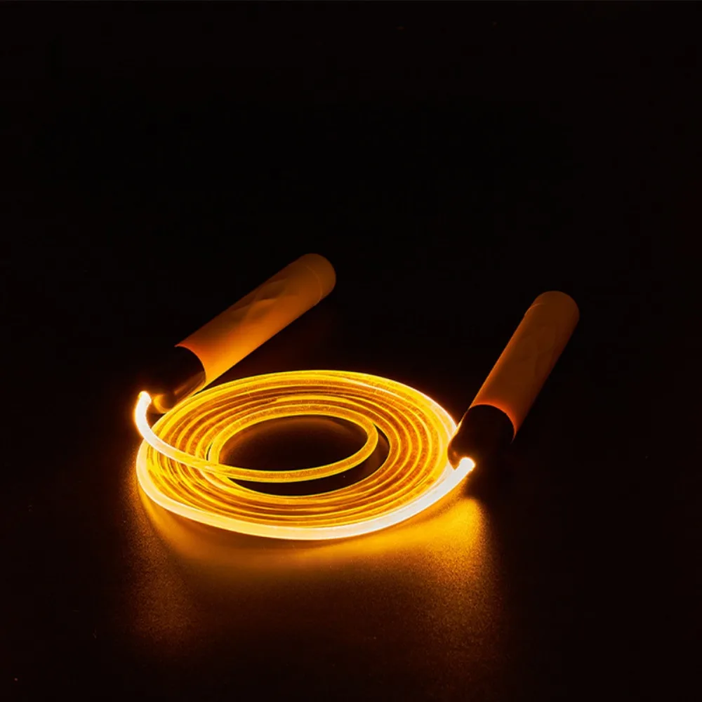 Glowing Jump Rope Cool Night Workout Weight Loss Exercise Jumping Rope Fitness Aerobics Training Home Sport Skipping Rope