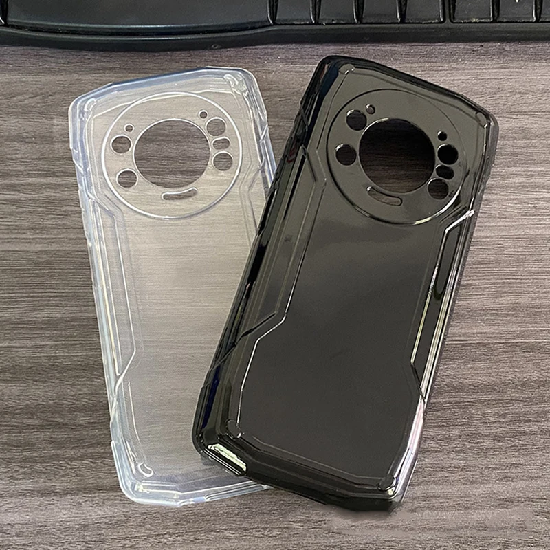 Dla Cubot King Kong Star Miękkie etui na telefon TPU dla CUBOT KingKong Star Czarny przezroczysty pokrowiec Silikonowa osłona ochronna Coque
