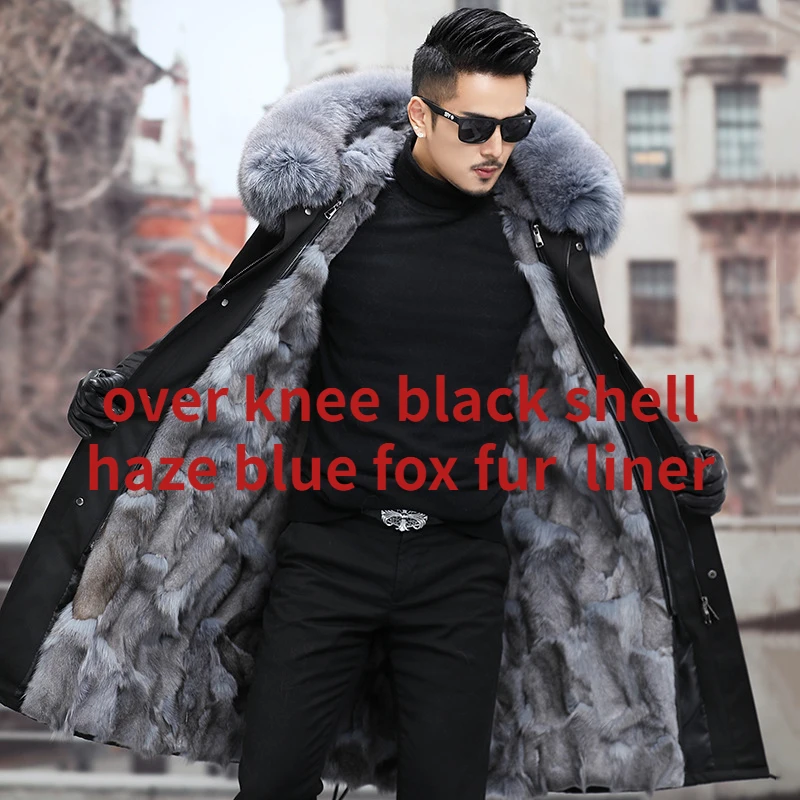 over knee haze blue