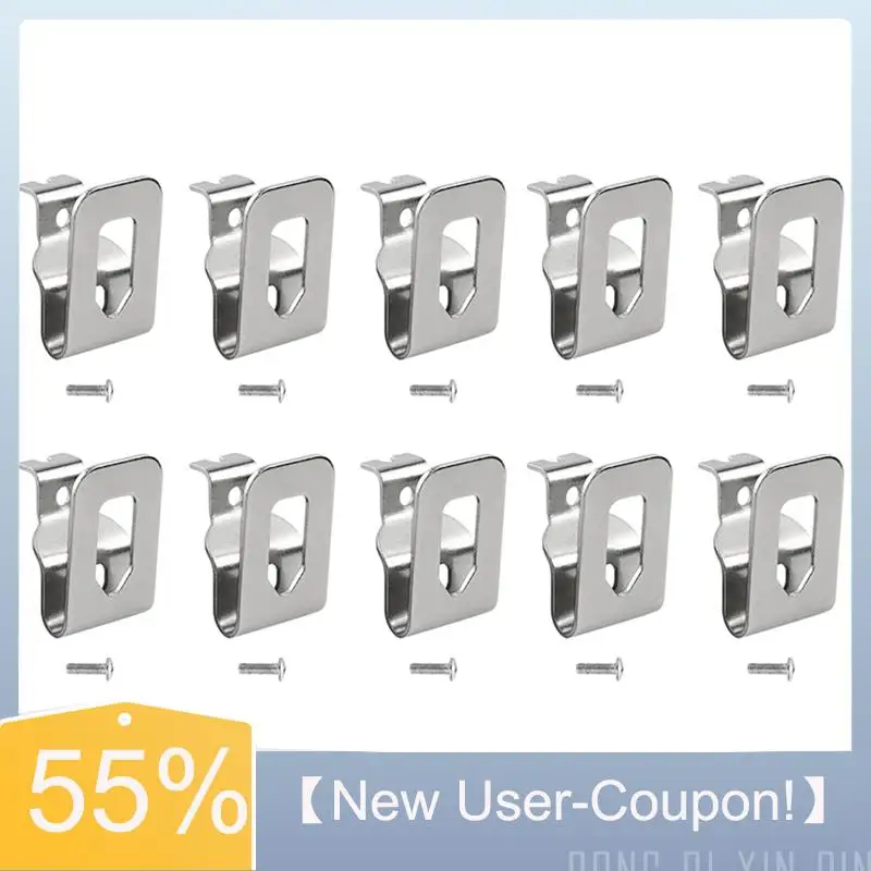 Happy New- 10PCS Power Tools Belt Clip Hook Belt Hook Part Belt Clip Hooks For DCD985 Drill Driver Holder N268241 N169778