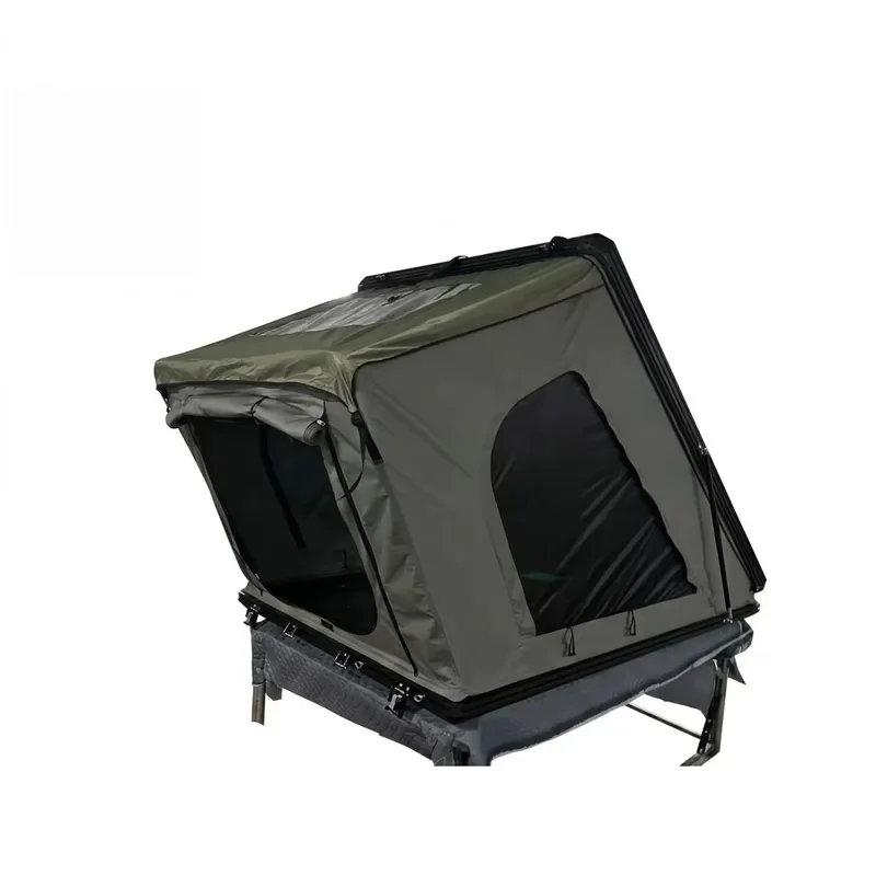 Outdoor Camping 4wd Foldable Aluminum Hard Shell Vehicle Open Car Roof Top Tent Box Hardtop Rooftop Tent