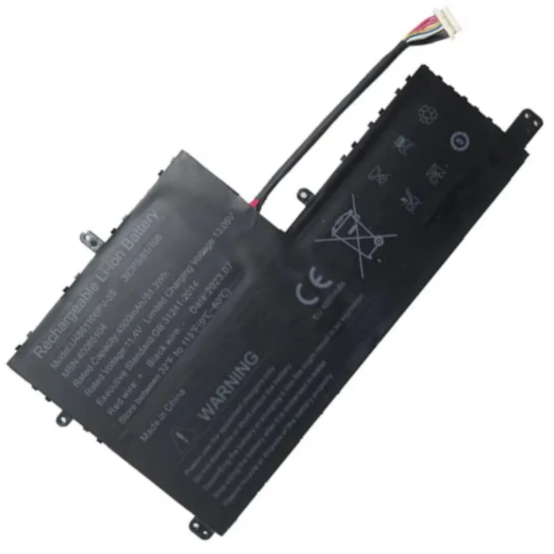 

Новый 4760A2 U 4861106 PV-3S Аккумулятор для ноутбука 11,4 В 51,1 Втч 4500 мАч 10-контактный 10-проводной для Medion Akoya 40086347 40085104 Нетбук Компьютер