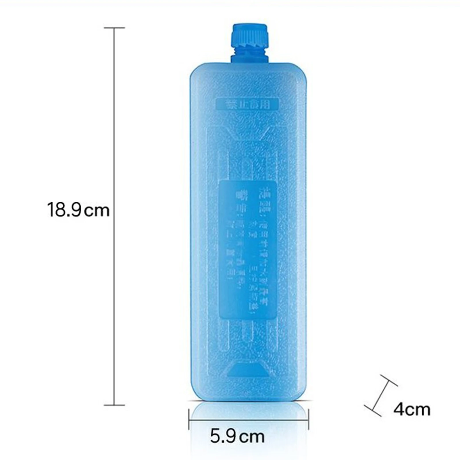 Confezione di congelatore in Gel riutilizzabile frigorifero blocchi di ghiaccio scatola di cristallo di ghiaccio confezione di congelatore freddo