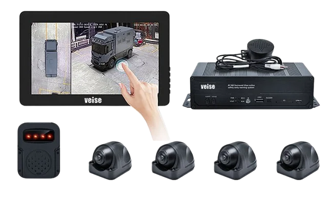 360 Degree Bird View System 4ch Camera Car  2D/3D Around Rear View  for Truck
