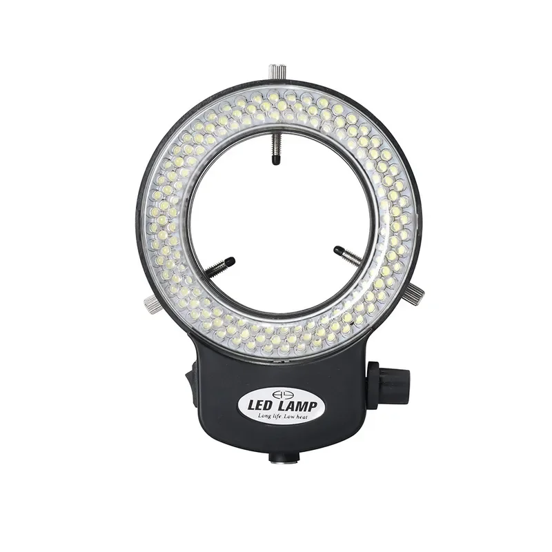 for Microscope LED Ring Light 144 Lamp Beads Industrial Camera Adjustable Brightness Lighting Source Macro Photography Long
